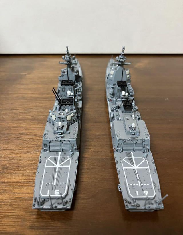 ★1/700 海上自衛隊護衛艦『あさひ』『あきづき』全塗装完成品_画像7