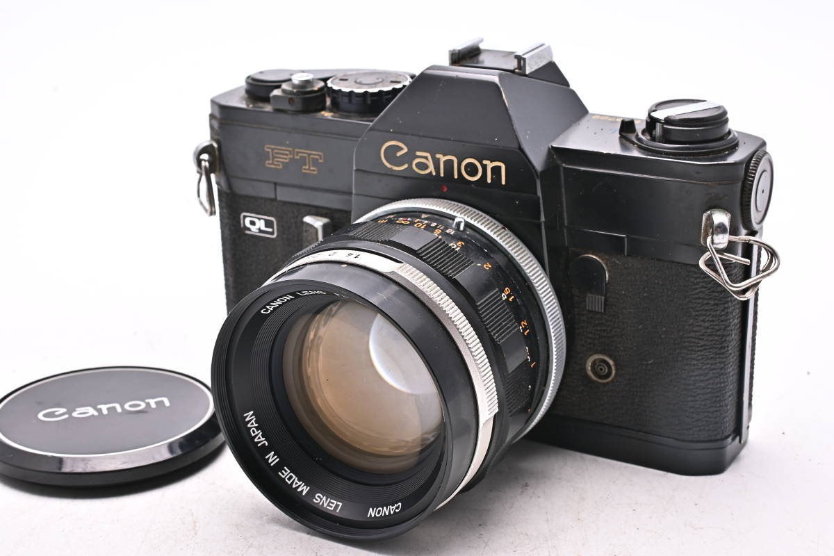 IN3-2030 Canon キヤノン FT FL 50mm f/1.4 一眼レフフィルムカメラ マニュアルフォーカス_画像1