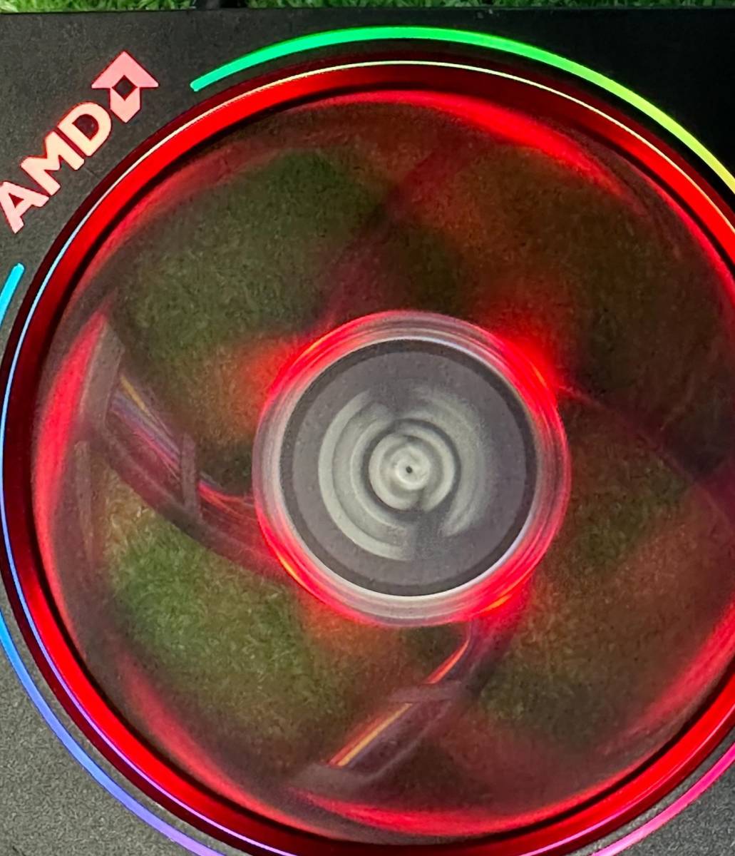 AMD Ryzen 9 for AMD Ryzen Wraith Prism original CPU cooler,air conditioner LED operation goods guarantee #LV501084