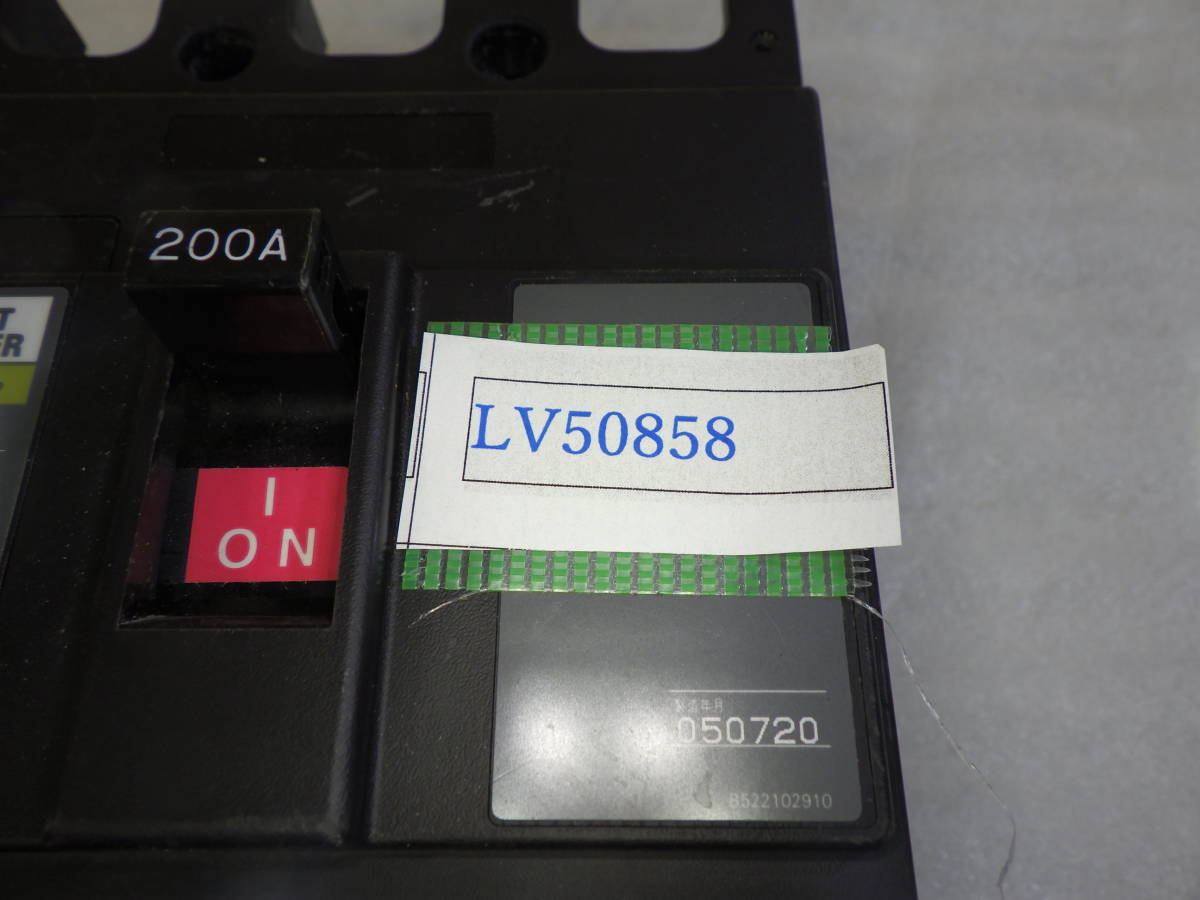 NITO サーキットブレーカー NE223 225AF 3P 200A Ui AC600V 動作品保証#LV50858_画像8