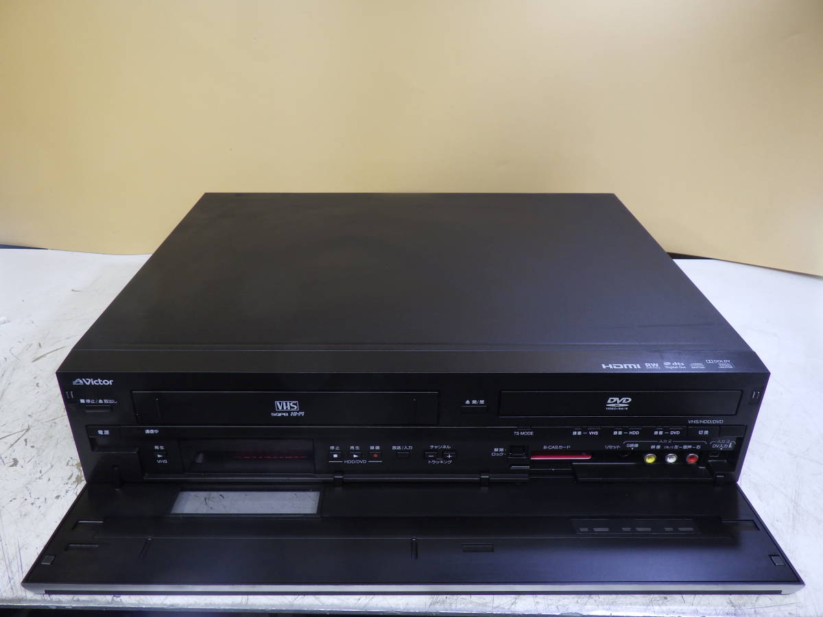 Victor/ビクター HDD搭載ビデオ一体型DVDレコーダー DR-HX250 HDD 250GB [VHS/HDD/DV]確認のみ　保証しないため　ジャンク品出し #LV501417_画像7