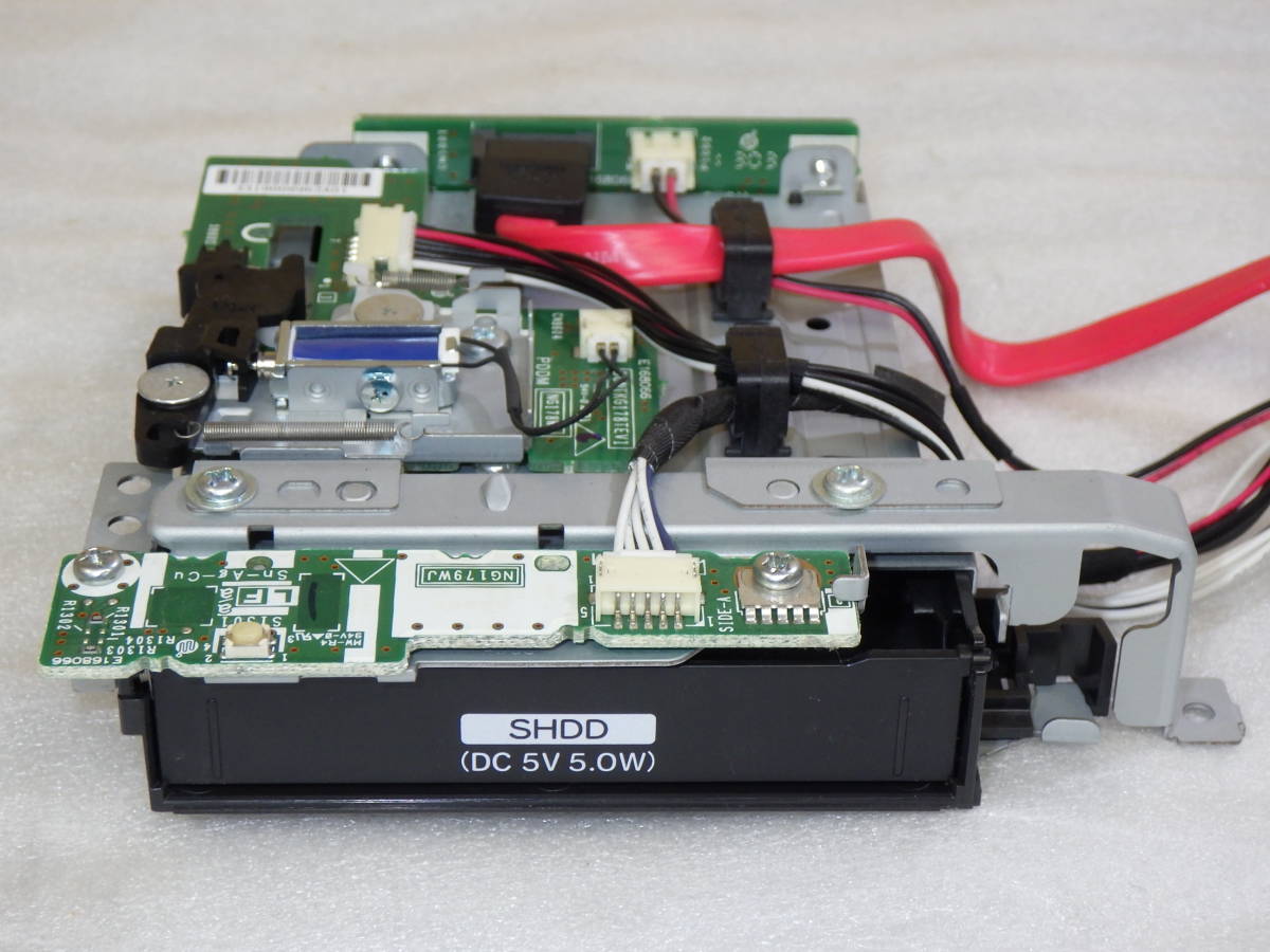 SHARP ブルーレイレコーダー BD-T1300 から取外した SHDD 外付けHDD録画 ケーブル付き 動作確認済み#LV50828の画像2