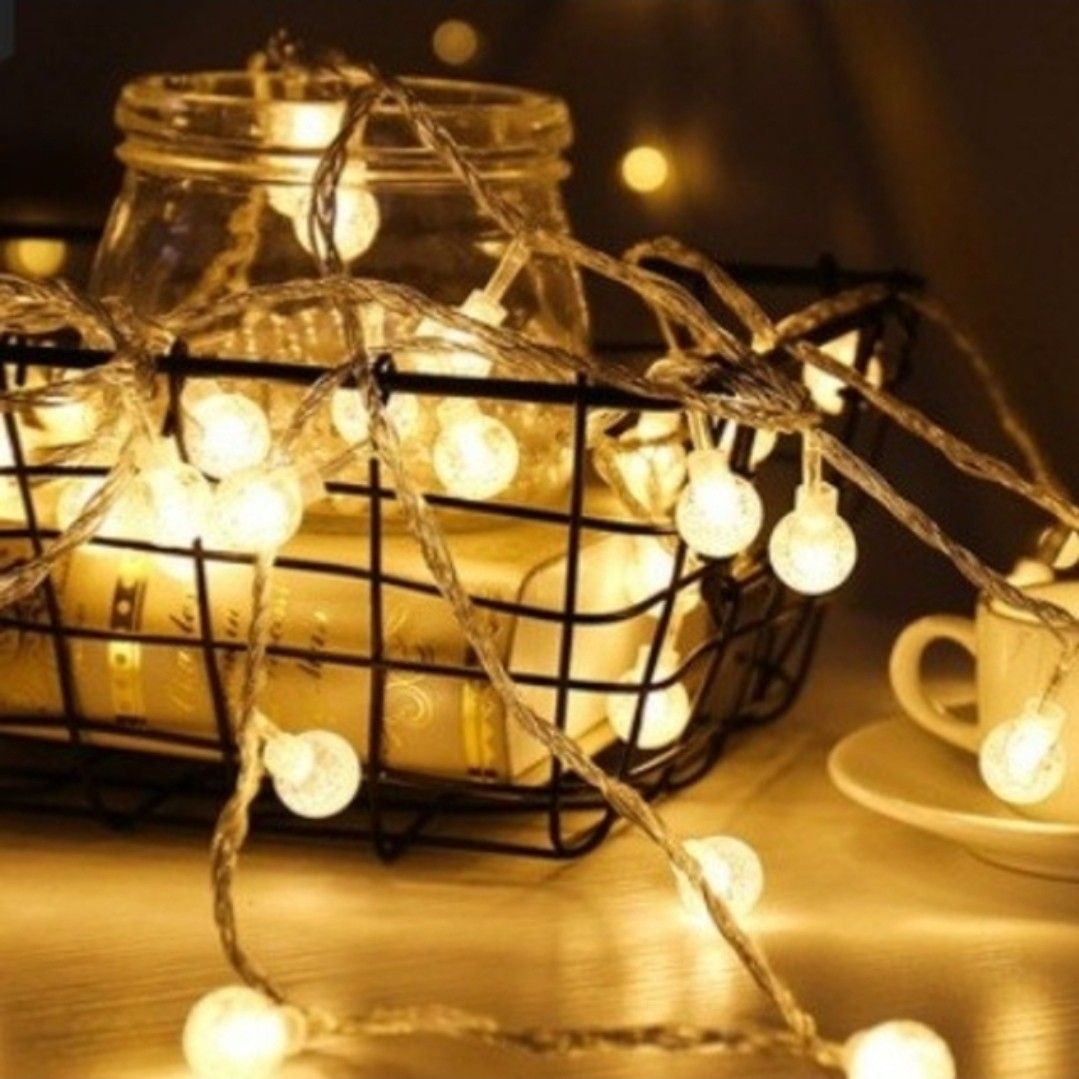 ライト 電池式 ガーランド  キャンプ 間接照明 イルミネーション クリスマス クリスマスイルミネーション LED 