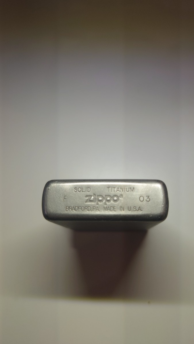 ★☆【中古】Zippo Solid Titanium ソリッド チタニウム☆★ _画像4