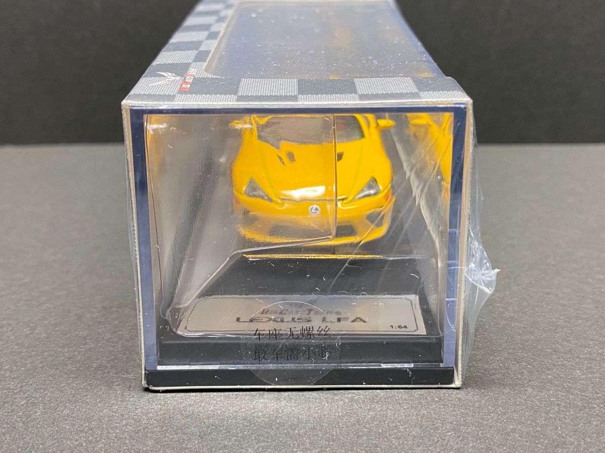 1/64 日本未発売 LEXUS LFA 2010 イエロー 新品 未開封 モデルカー DCT