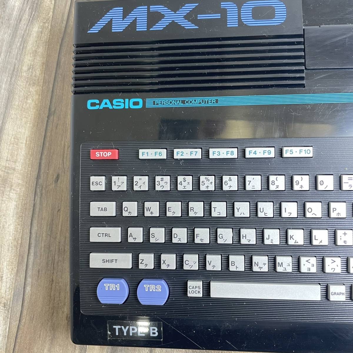 【J98西】★【現状出品】Casio MSX MX-10 BK 本体のみ　動作未確認_画像2
