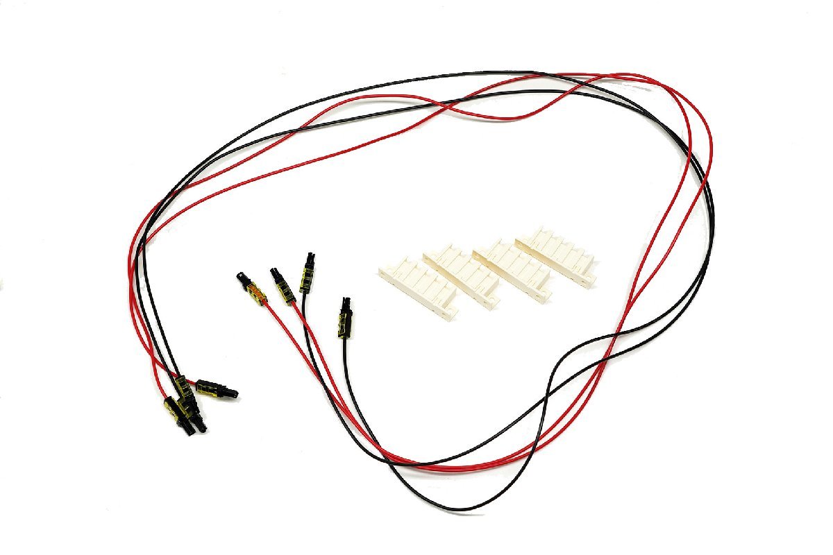 LED電飾用配線拡張キット　100cmタイプ　コレクションケース専用　OP-WE100_画像1