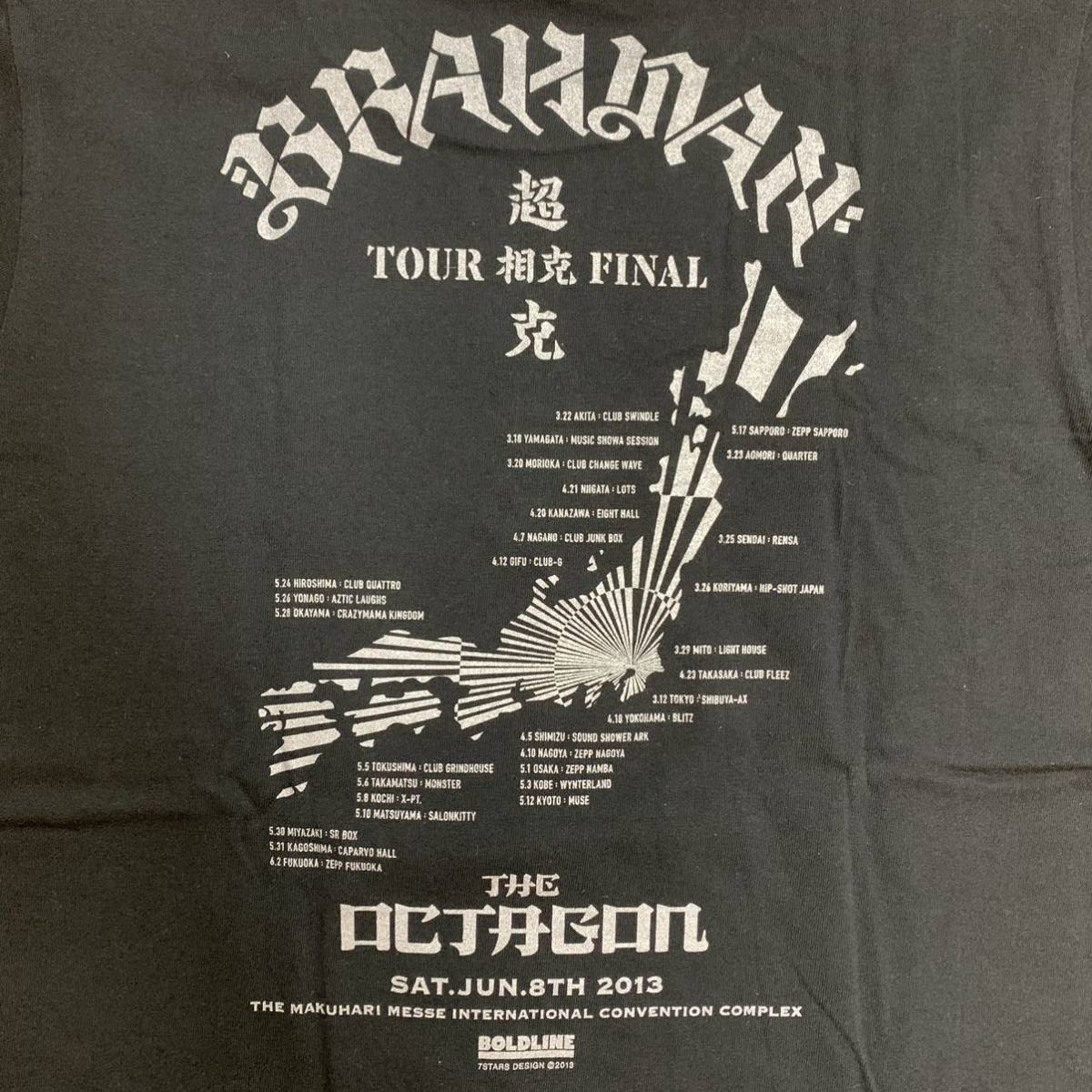 BRAHMAN Mサイズ Tシャツ ブラフマン the LOW-ATUS ELLEGARDEN AIR JAM Hi-STANDARD ハイスタ Ken Yokoyama LOW IQ 01 SCAFULL KING_画像3