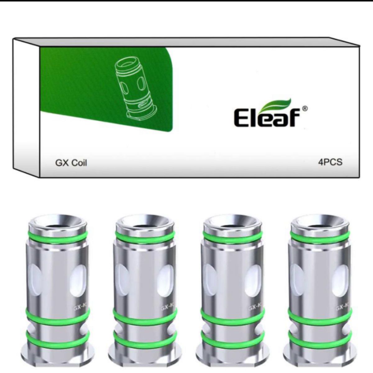Eleaf GX コイル 4個入り0.2Ω イーリーフ ジーエックス Coil防止機能 VAPE ベイプ 爆煙 禁煙