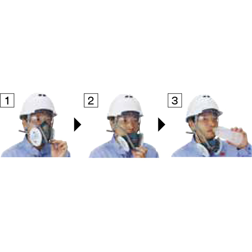３Ｍ 防毒マスク６５００ＱＬ Ｍサイズ 防じんマスク兼用（区分２-３兼用）作業用 業務用品 工場_画像3