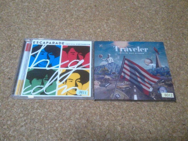 Official髭男dism【エスカパレード・Traveler】★CDアルバム・2セット★_画像1