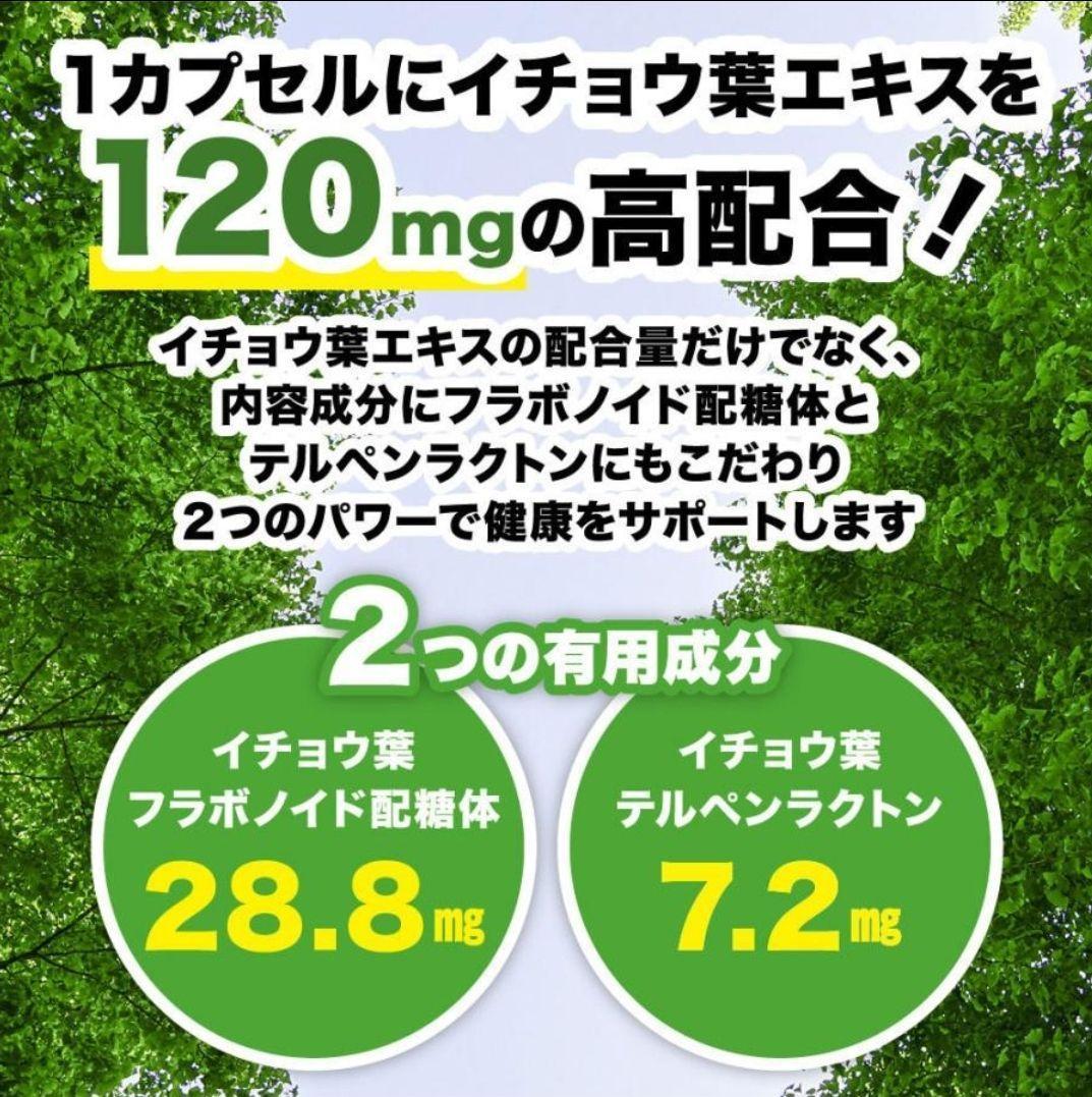 送料無料 新品 DHA＋EPA＋イチョウ葉エキス シードコムス 2ヶ月 サプリメント 美容 健康食品 記憶力 受験勉強 認知症 アンチエイジング①_画像7