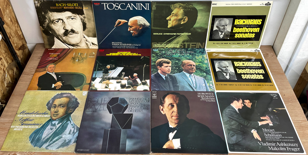 クラシック 60枚 LP レコード 大量 セット 1124 ブーレーズ トスカニーニ ホロヴィッツ バックハウス グールド イムジチ ランパル ハイドン_画像1