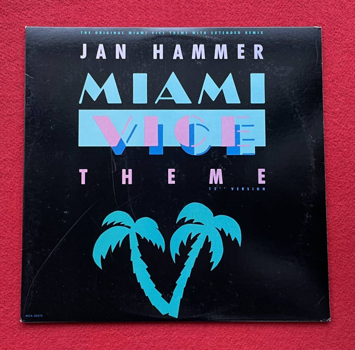 プロモ盤Jan Hammer / Miami Vice Theme 12''盤その他プロモーション盤 レア盤 人気レコード 多数出品。_画像1
