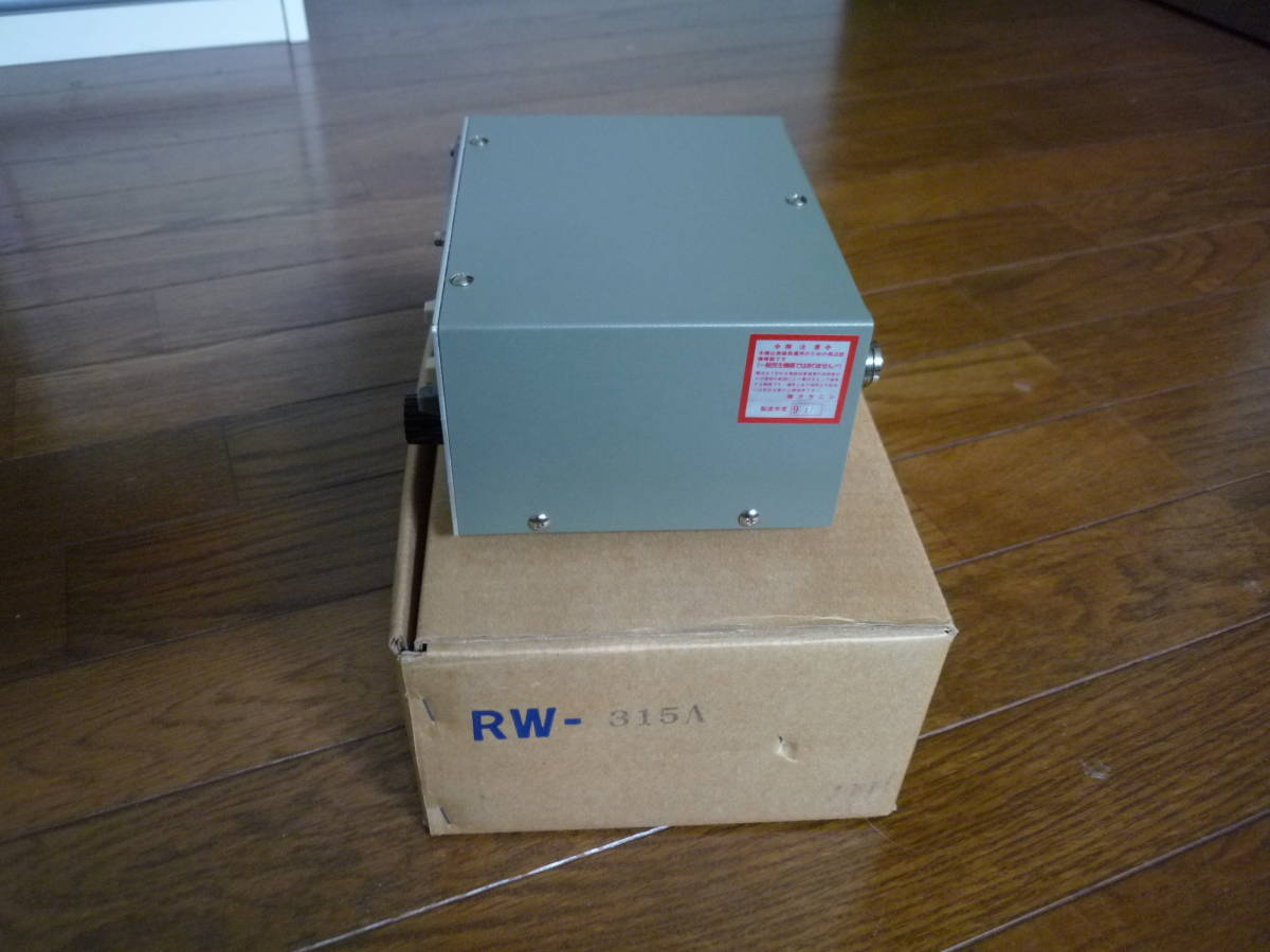 使用頻度少なく極美品 クラニシSWR＆パワー計 RW-315A 最大300Wで200W機OK HF帯から430MHz帯までこれ1台で測定可能 動作品_画像5