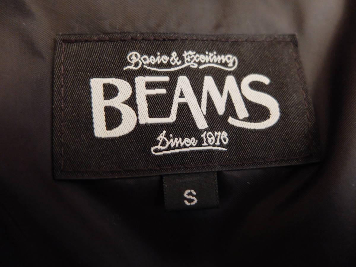  原文:★人気★新品同様★★BEAMS　ビームス　撥水　 ダウン パーカS　ブラック