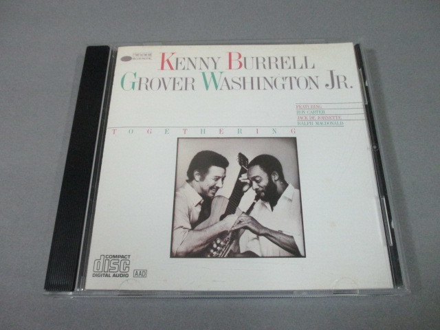 CD◆Kenny Burrell & Grover Washington, Jr. Togethering 輸入盤　ケニー・バレル グローヴァー・ワシントン Jr. _画像1