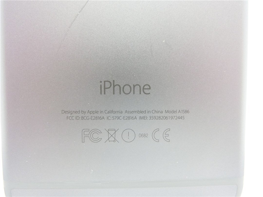 中古品　Apple iPhone 本体 iPhone6　A1586 16GB 　AU判定〇　バッテリー99％　　本体のみ　　送料無料_画像8