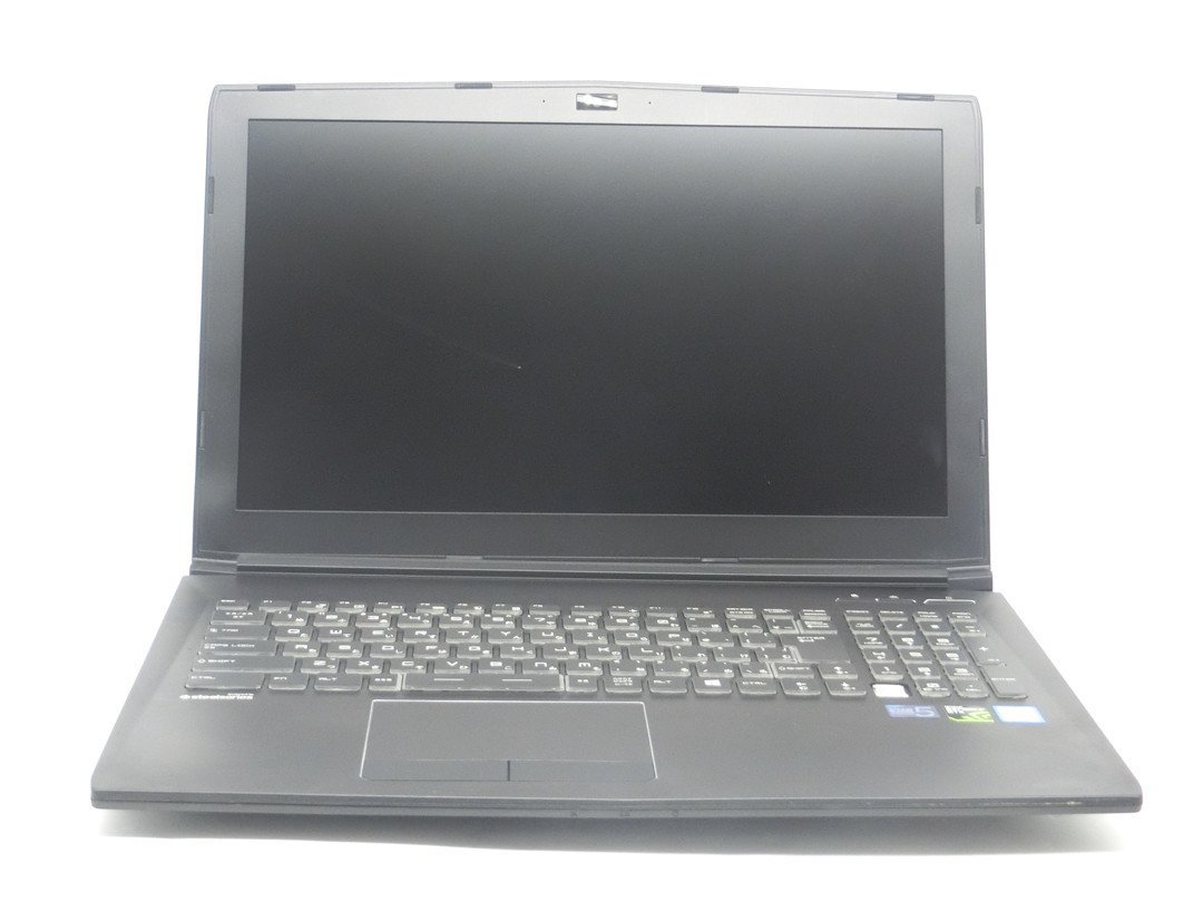  used ge-ming laptop Galleria GCF1060GF 8 generation CORei7 15 type electrification does start-up doesn't do details unknown junk 