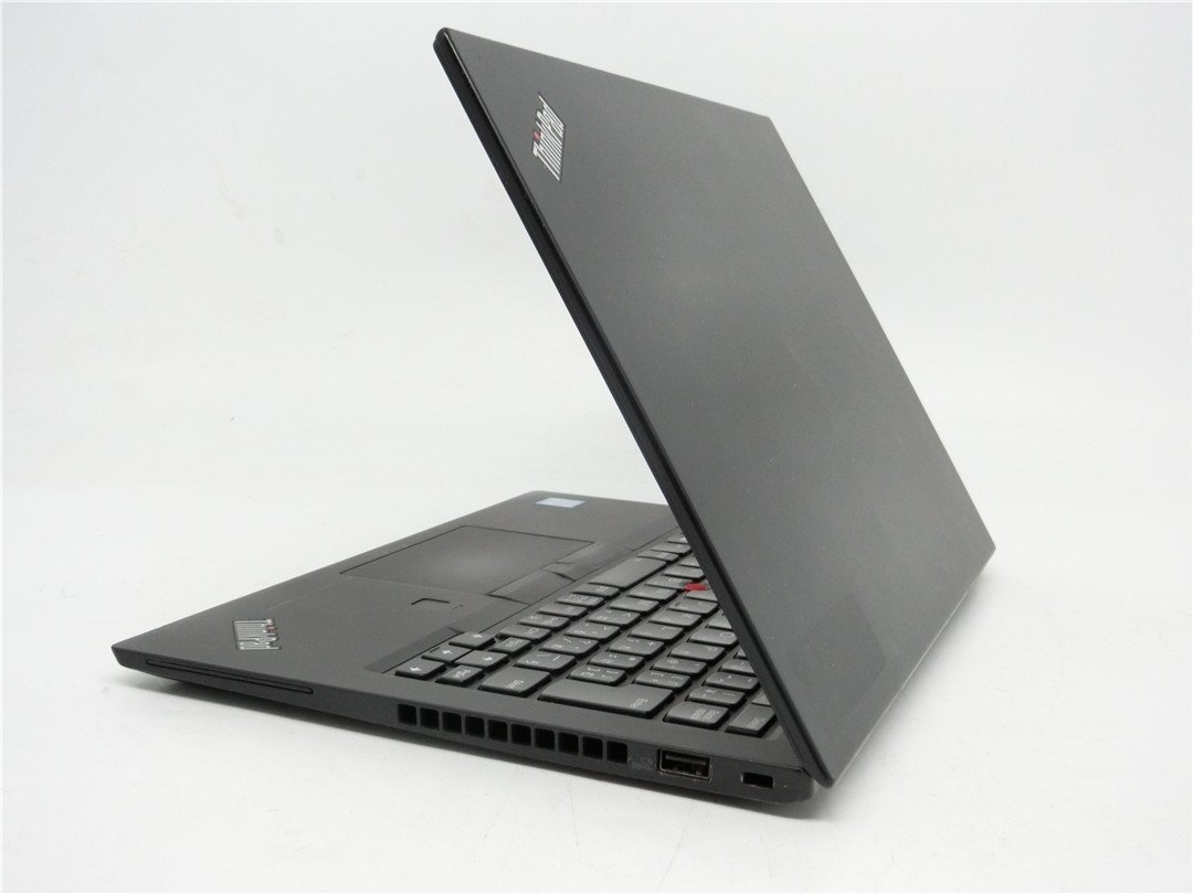 中古Lenovo ThinkPad X280 第7CORE世代I5/8GB　12.5型 ノートパソコン　BIOSまで表示　バッテリー欠品　詳細不明　ジャンク扱い 　_画像3