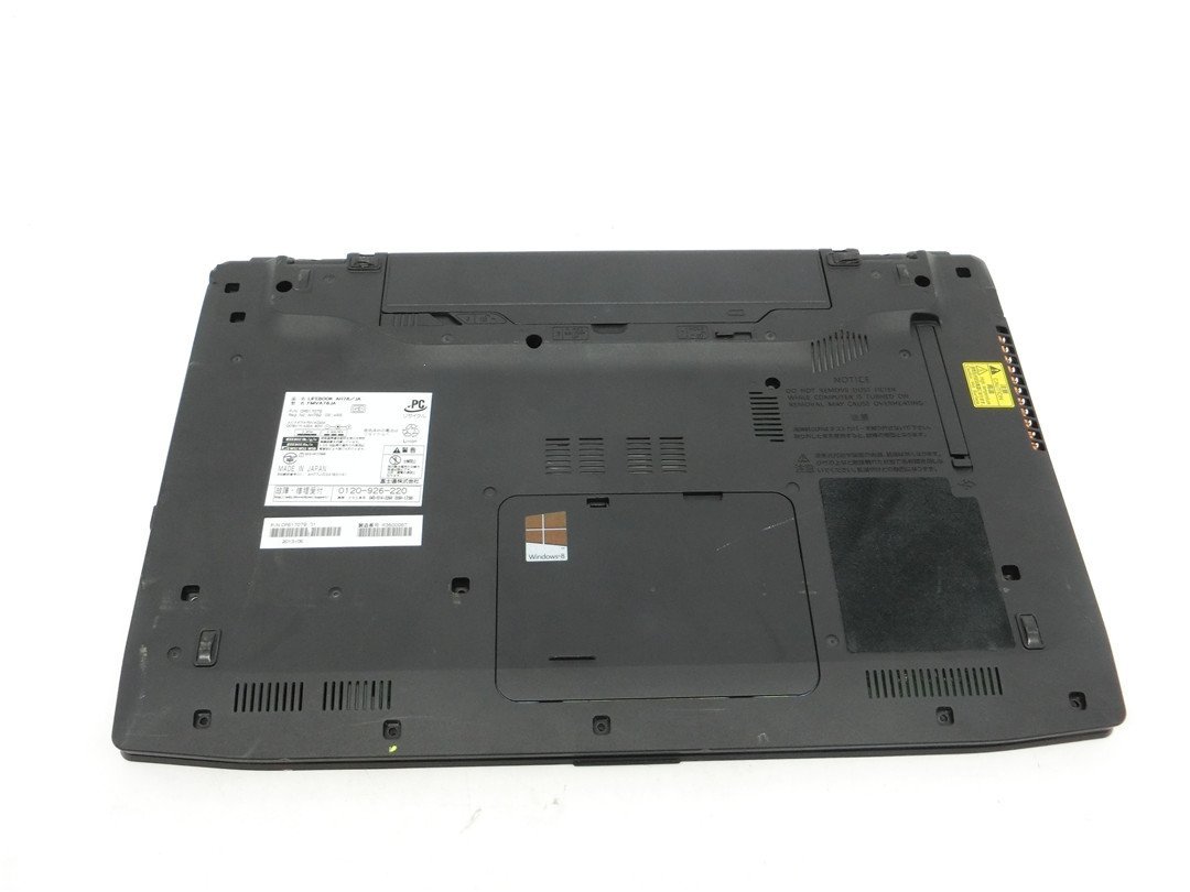  б/у FMV AH78/JA CORE3 поколение i7 15 type ноутбук электризация не делает корпус прекращение винт отсутствует подробности неизвестен б/у товар 