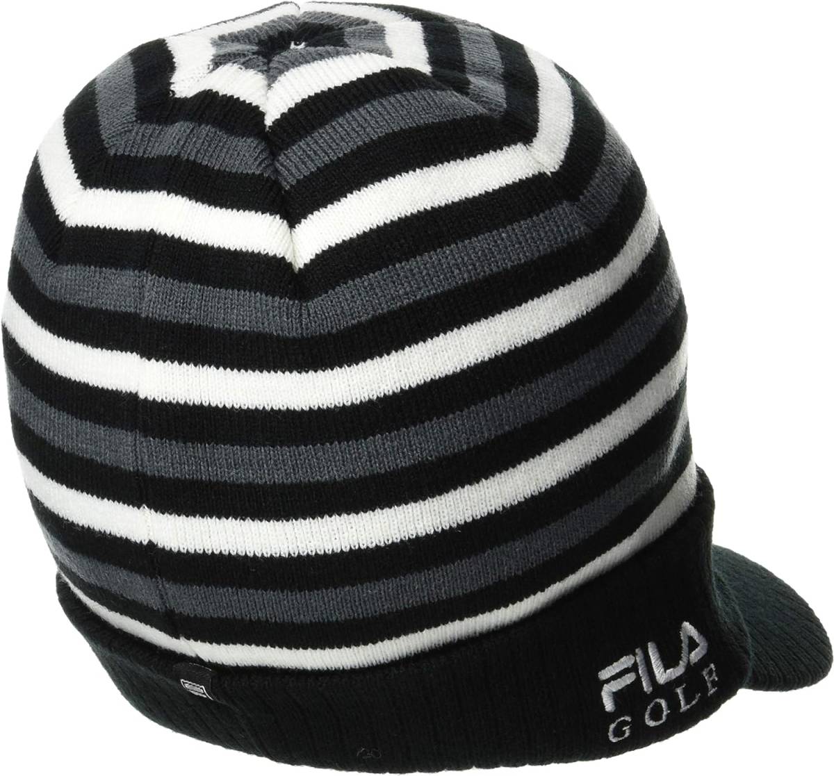 【送料無料】FILA GOLF（フィラ ゴルフ）ツバ付きニットキャップ SIZE：F_画像2