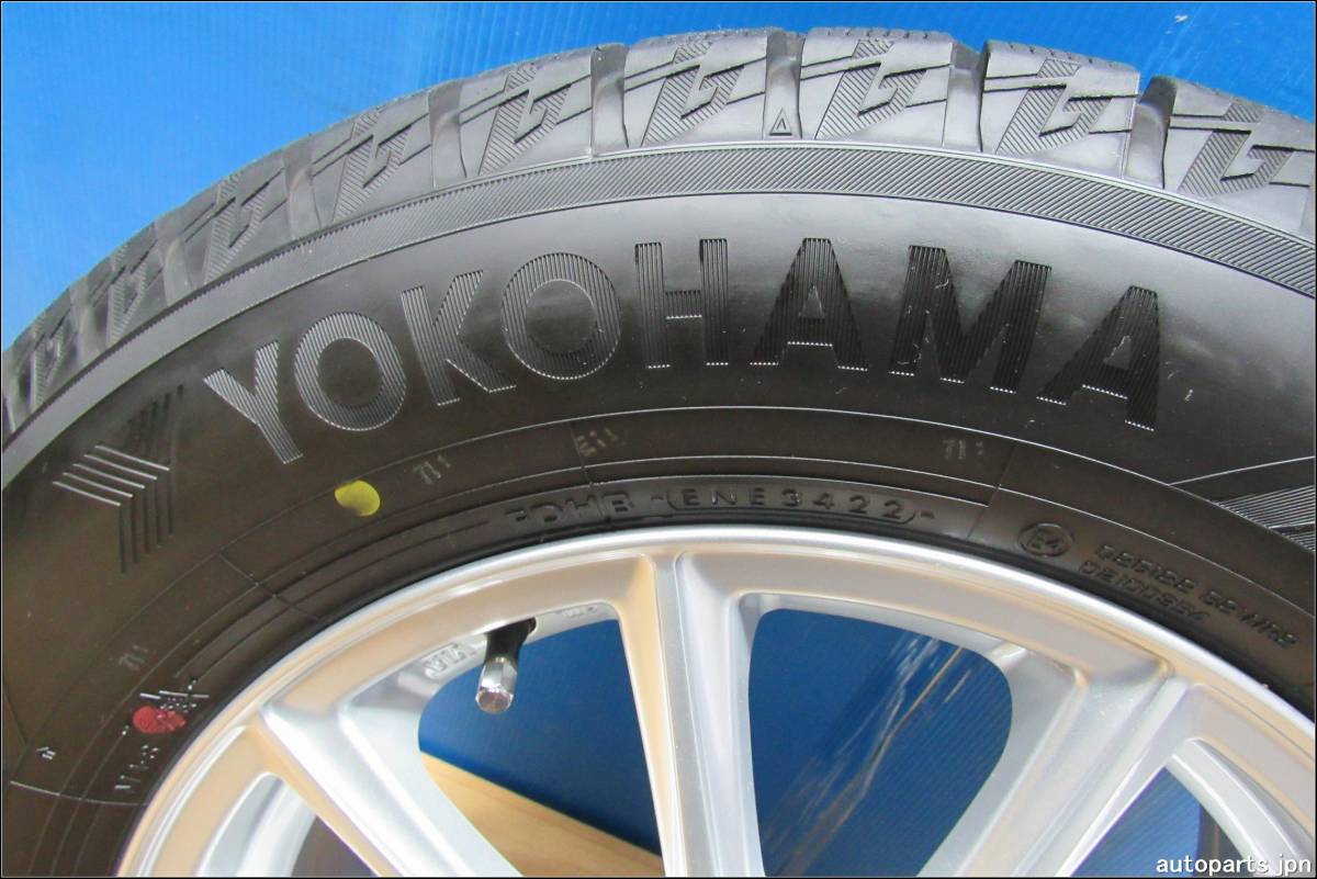 ★★5534★★ヨコハマ215/65R16スタッドレス・2022年タイヤ・ECOFORME 16×6.5J・IS54・穴5・PCD114.3・社外アルミホイール4本セット★★_画像3