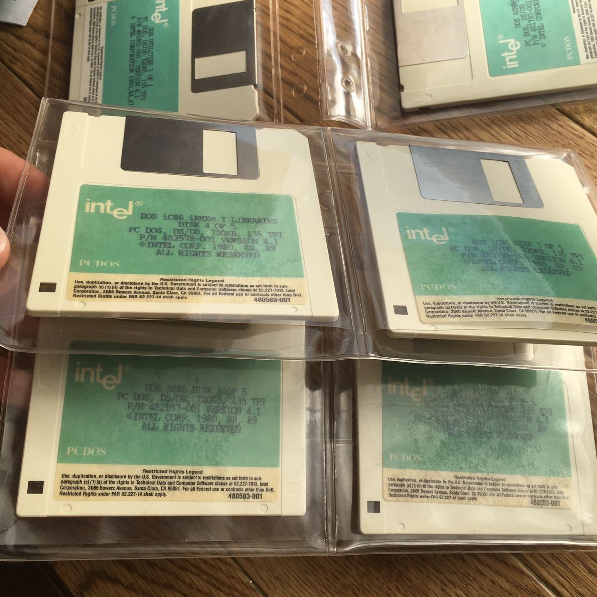 PC DOS システムディスク　720KB_画像2
