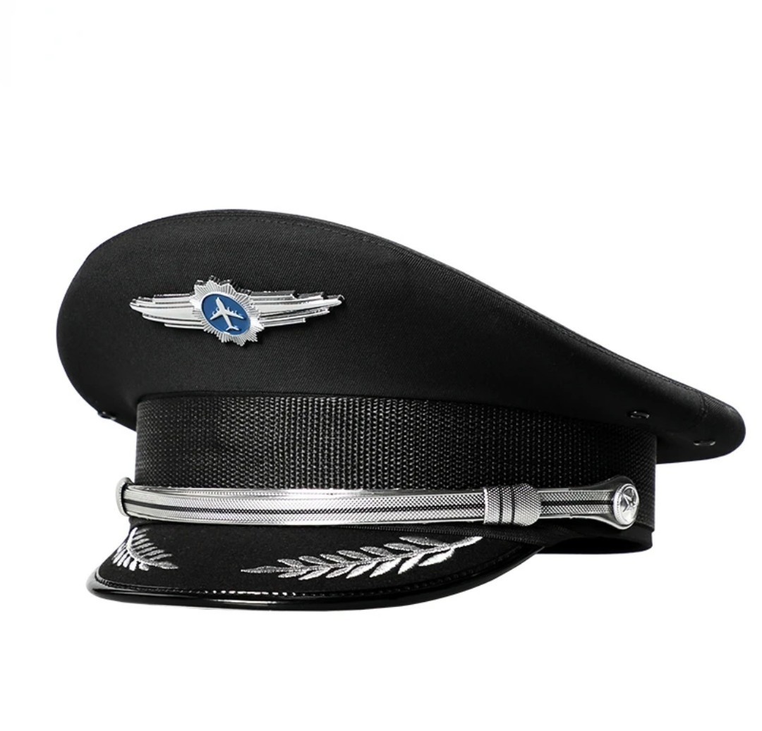【送料無料】us airline captain hat 帽子【複製品】 ／サイズ選択可_画像1