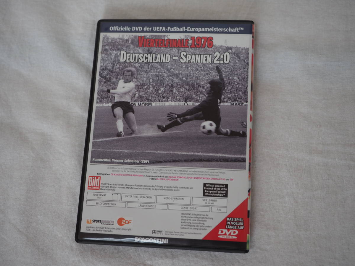 ヤフオク Uefaユーロ 1976 準々決勝 西ドイツ代表 Vs スペ