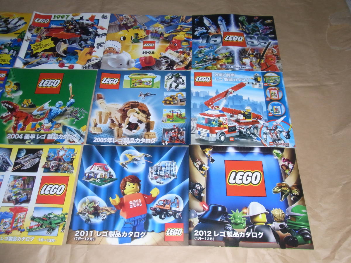 レゴ カタログ 12冊セット 1996年～2012年版 LEGO_画像3