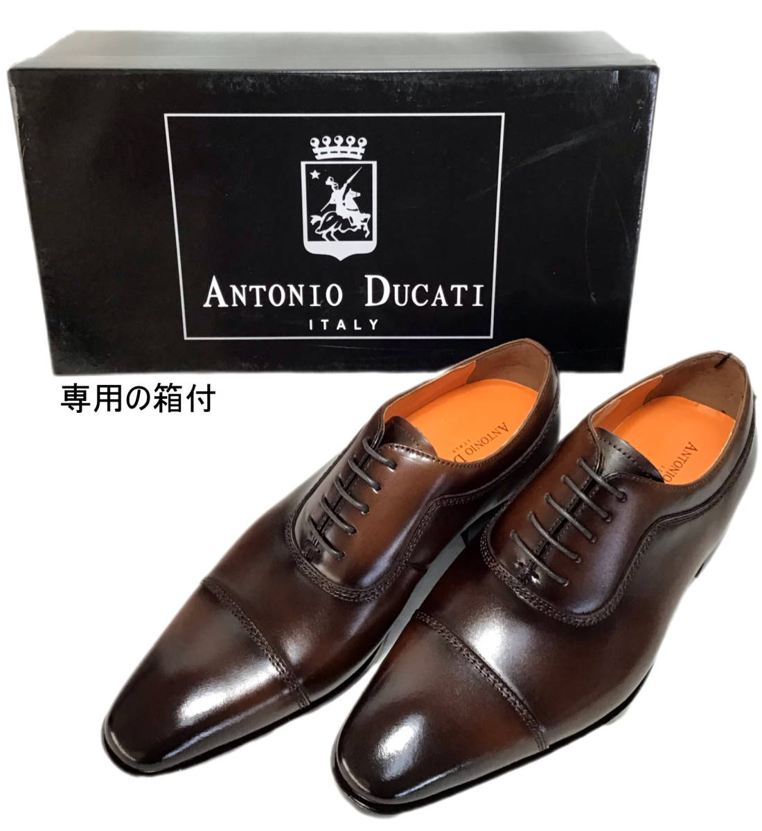 ANTONIO DUCATI アントニオデュカティ DC1173 27.0cm ダークブラウン(DBR) 紳士革靴/ビジネス_画像1