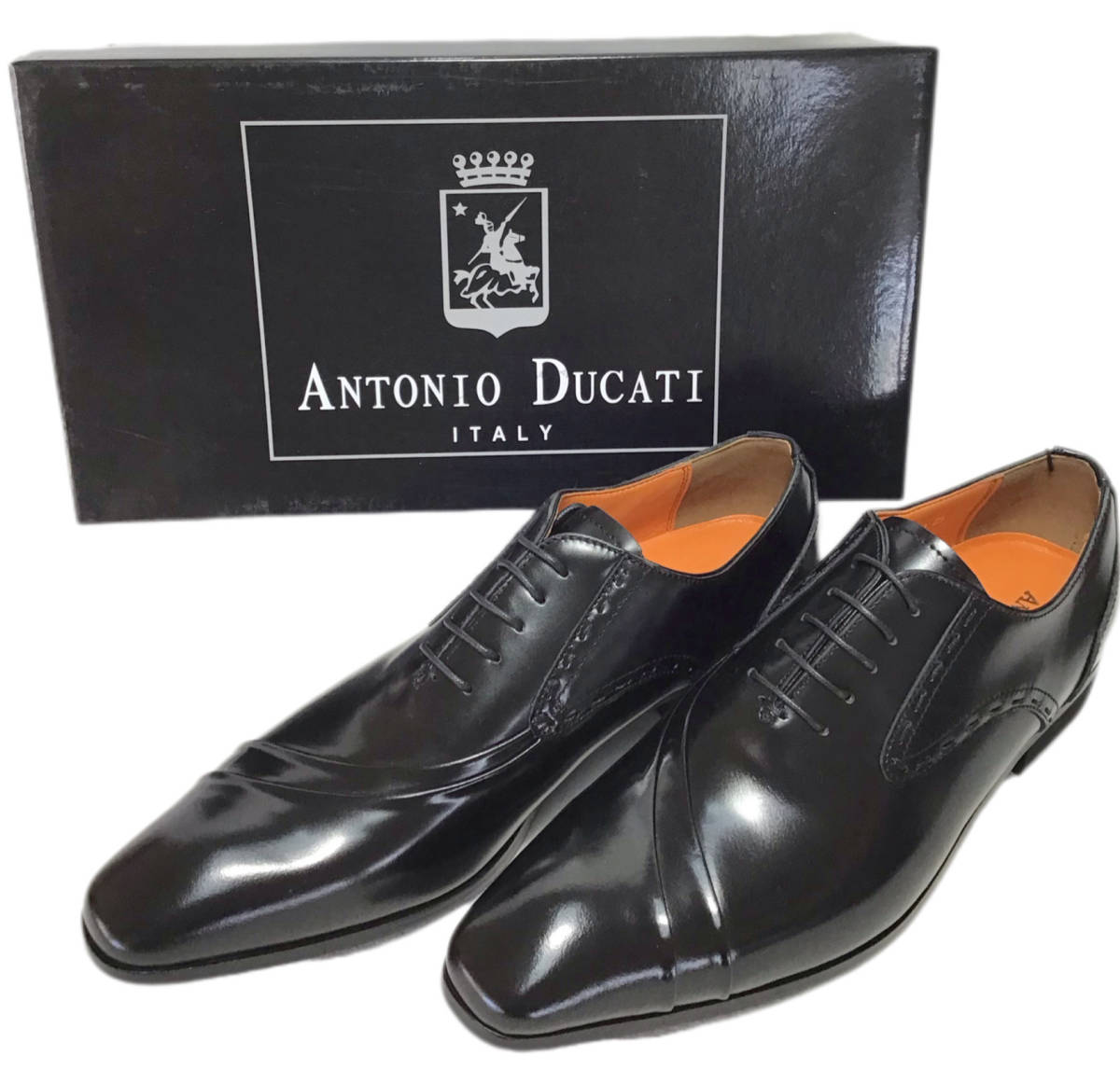 ANTONIO DUCATI アントニオデュカティ DC1191 27.0cm ブラック(BLACK) 紳士 メンズビジネス 革靴_画像1