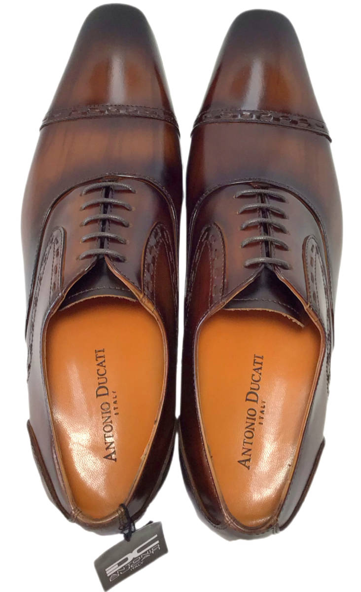 ANTONIO DUCATI アントニオデュカティ DC1190 24.5cm ダークブラウン(DBR) 紳士革靴/ビジネス _画像9