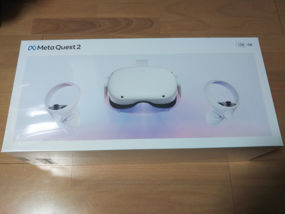 【新品未開封】Meta Quest 2 128GB VR ヘッドマウントディスプレイ ヘッドセット メタクエスト2 オキュラスクエスト2 Oculus 本体_画像1