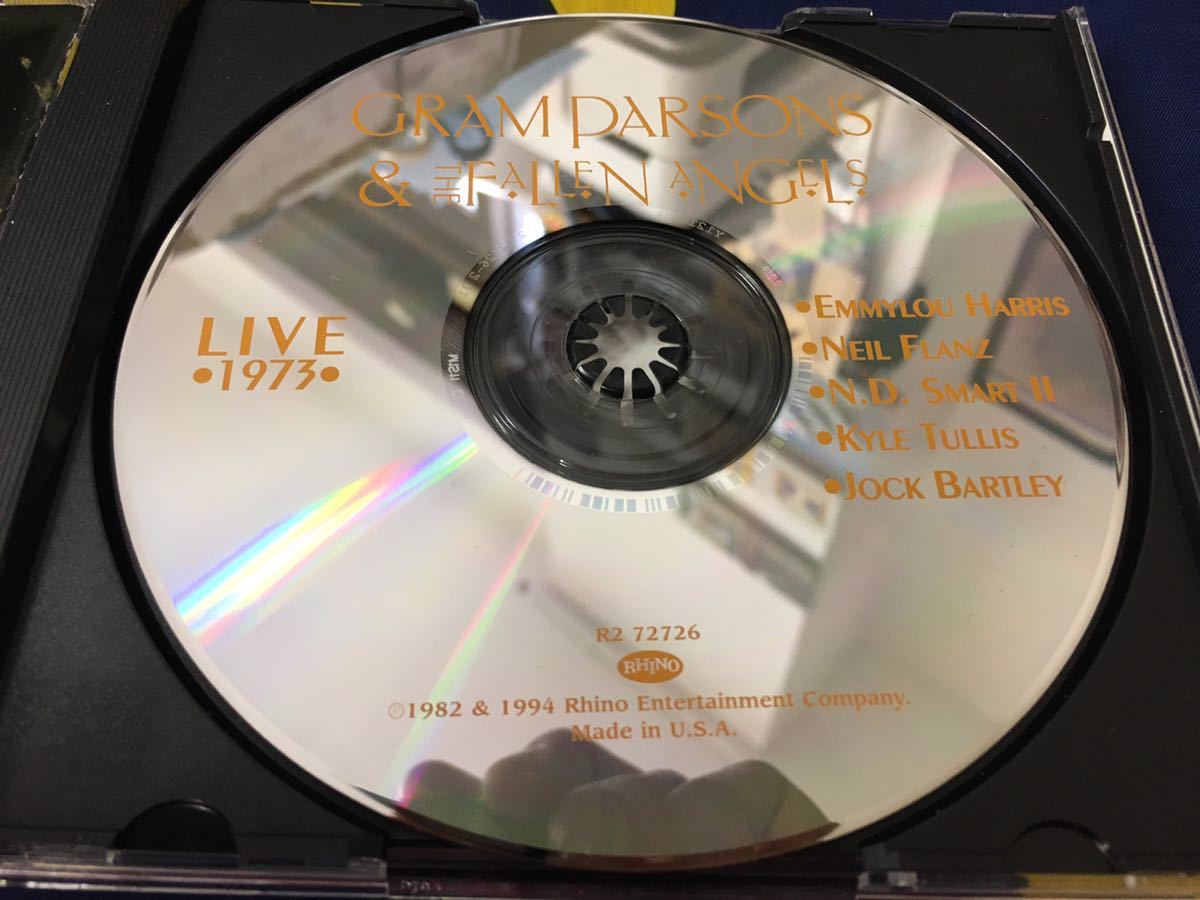 Gram Parsons★中古CD/US盤「グラム・パーソンズ～Live 1973」_画像3
