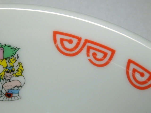 中古品 聖闘士星矢 丼 子供用 どんぶり 食器 昭和 レトロ 二個_画像6
