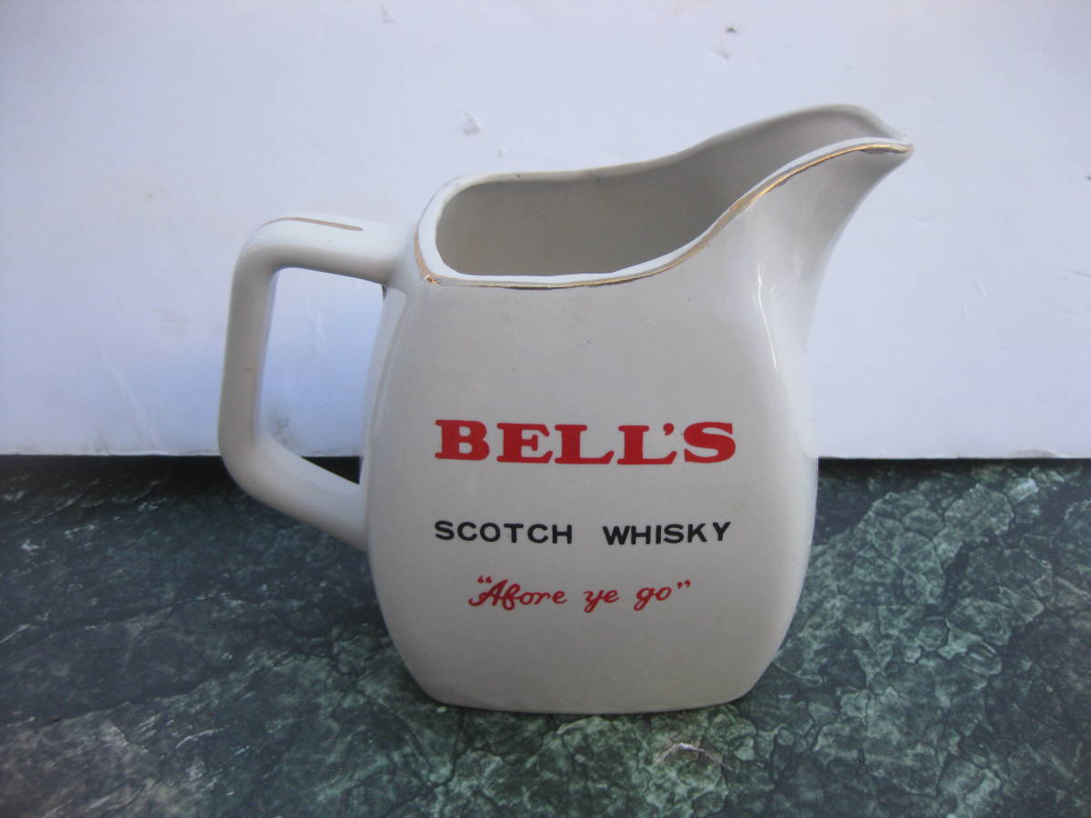 【1円～】Bells Scotch Whisky ベルズスコッチウイスキー 水差し ピッチャー ノベルティ？ 陶器製_画像3