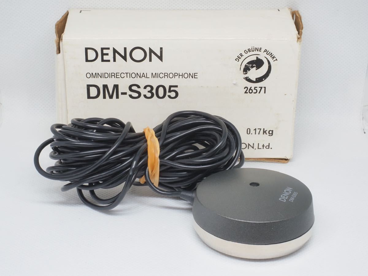 DENON AVアンプ用 セットアップマイク DM-S305_画像1