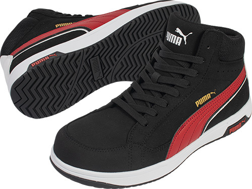 新品 PUMA プーマ 安全靴 AIRTWIST 2.0 BLACK MID 63.210.0 26.0cm エアツイスト2.0 ブラック ミッド_画像1