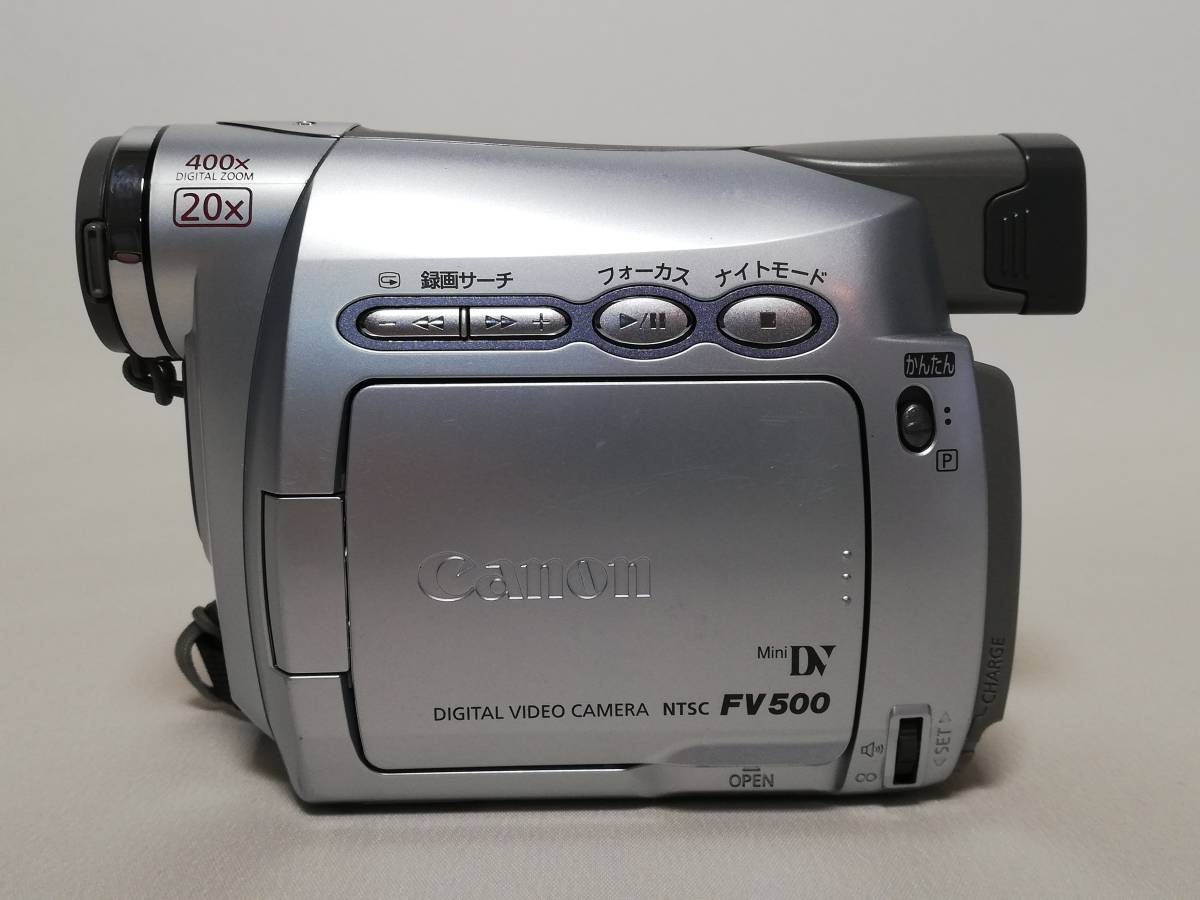 CANON キャノン DM-FV500 miniDVビデオカメラ_画像1