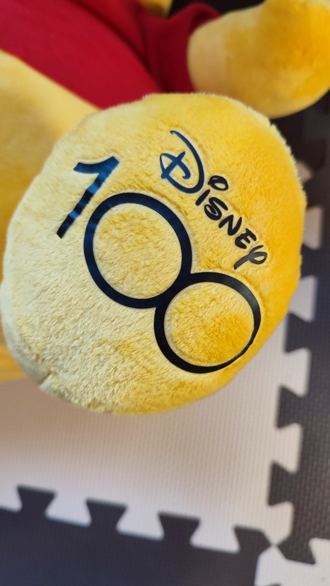 【限定】プーさんぬいぐるみ　100周年 Disney くま プー ぬいぐるみ ディズニー BIG_画像3