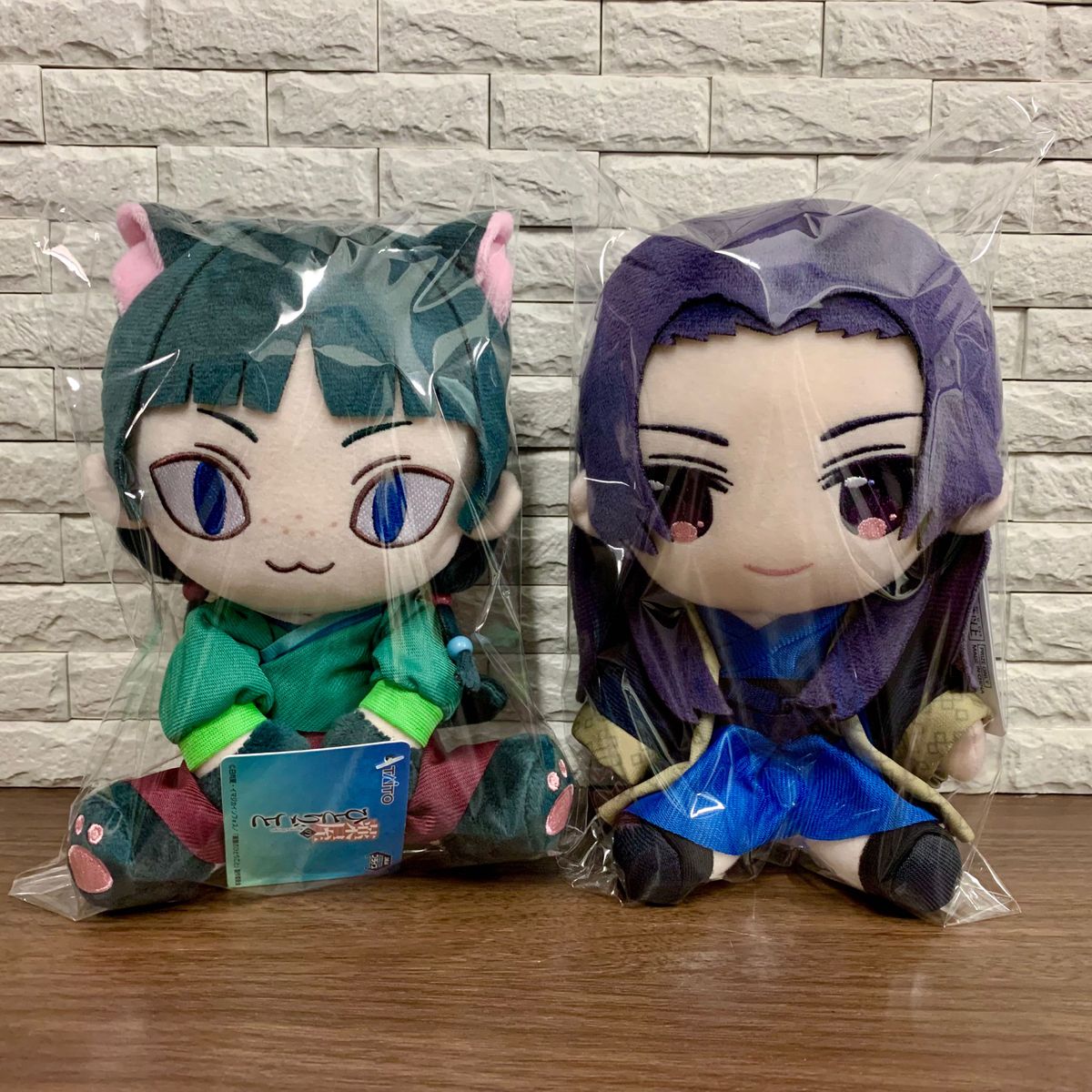 全2種セット】薬屋のひとりごと オリジナルぬいぐるみ 猫猫&壬 全2種セット】薬屋のひとりごと オリジナルぬいぐるみ 猫猫&壬