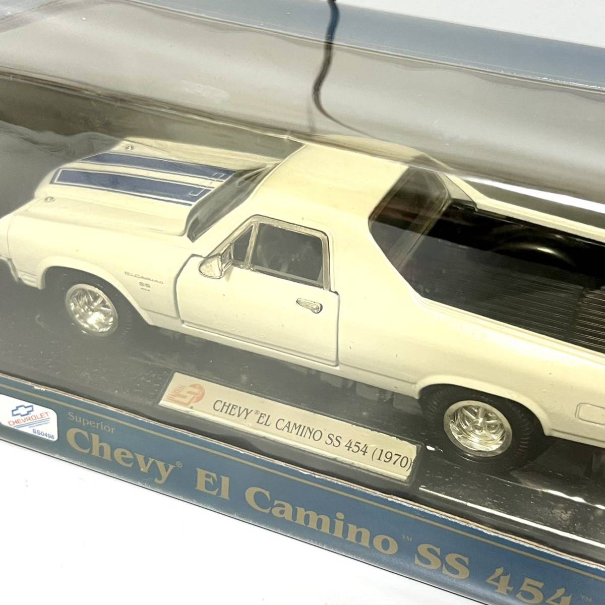 1/24 シボレー 1970 エルカミーノ SS 454 ホワイト アメ車 トラック ピックアップ ホットウィール マイスト_画像2