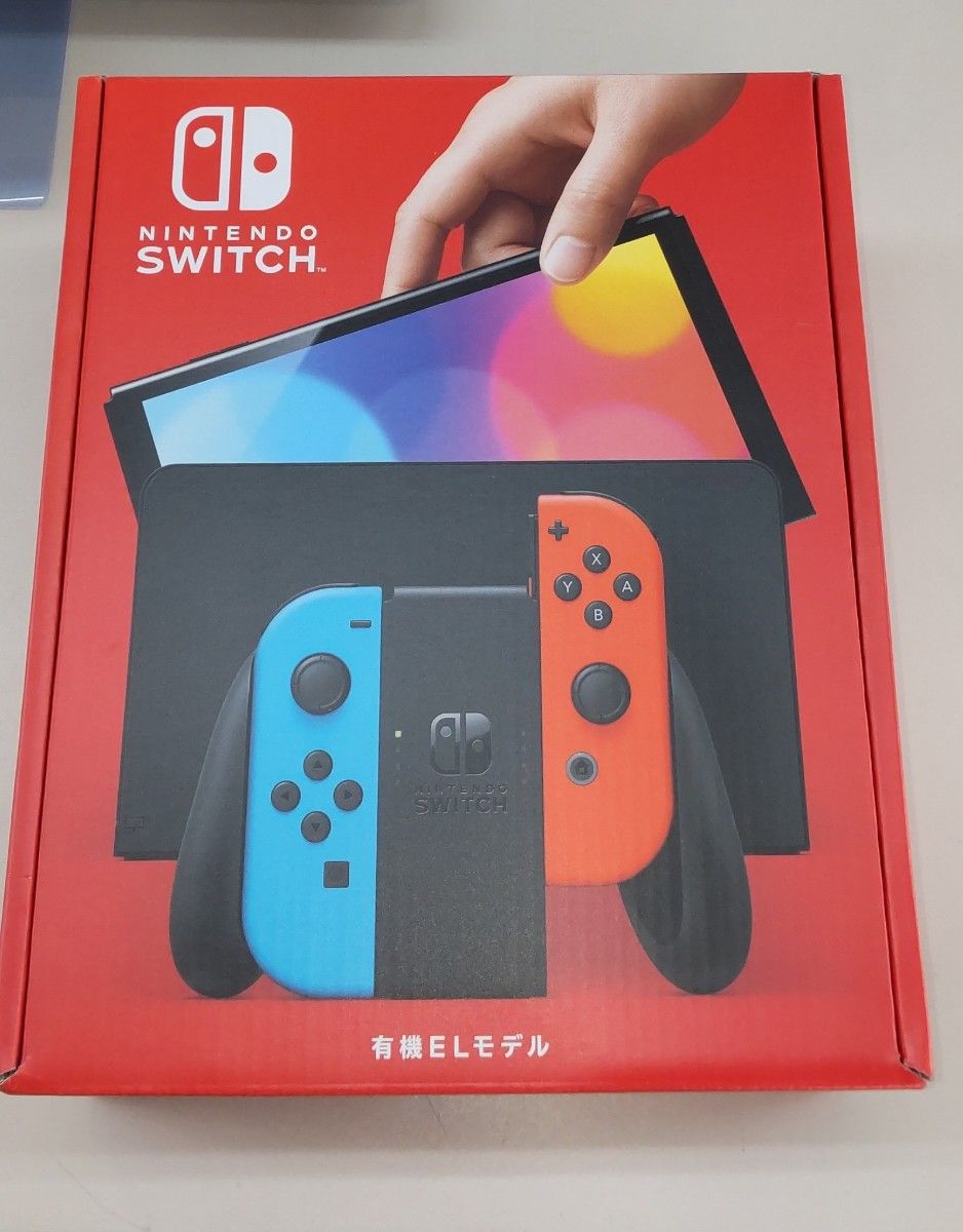 Nintendo Switch Joy-Con （L）ネオンブルー/（R）ネオンレッド 有機