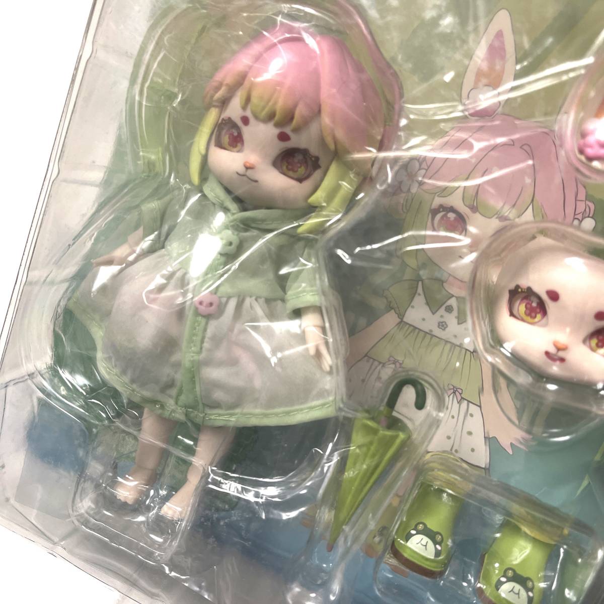 即決価格 COME4FREE Bonnie Spring Rain 特別限定版 春雨 ボニーバニー レインコート 1/12 BJD ドール ブラインドトイ ボニバニ_画像5