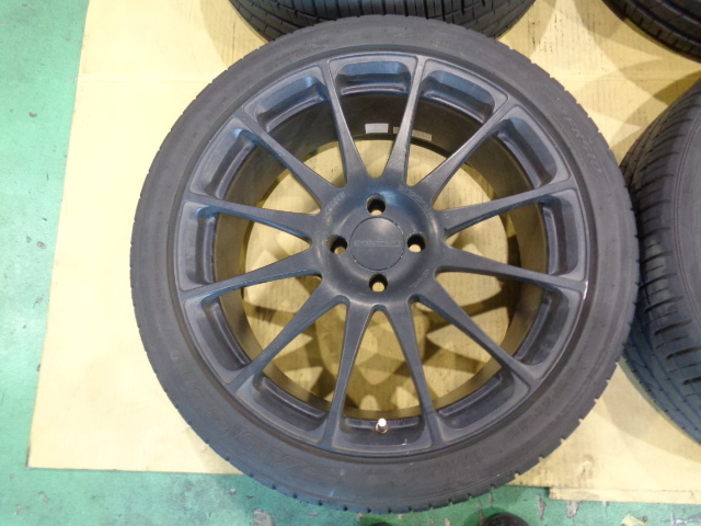 管理番号④ BRIDGESTONE PRODRIVE GC-012L １８インチ 8J ？ +38？ PCD 98 ブリヂストン プロドライブ タイヤ付き 225/40ZR18 　2023/12_画像3