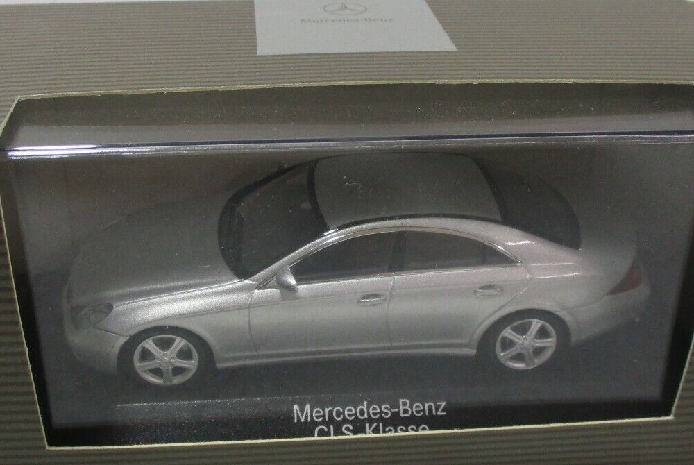 【ディーラー特注!】Ж ミニチャンプス 1/43 PMA メルセデス ベンツ CLS 2004 銀 Mercedes Benz Silver MINICHAMPS Ж Daimler AMG E CLA_画像6