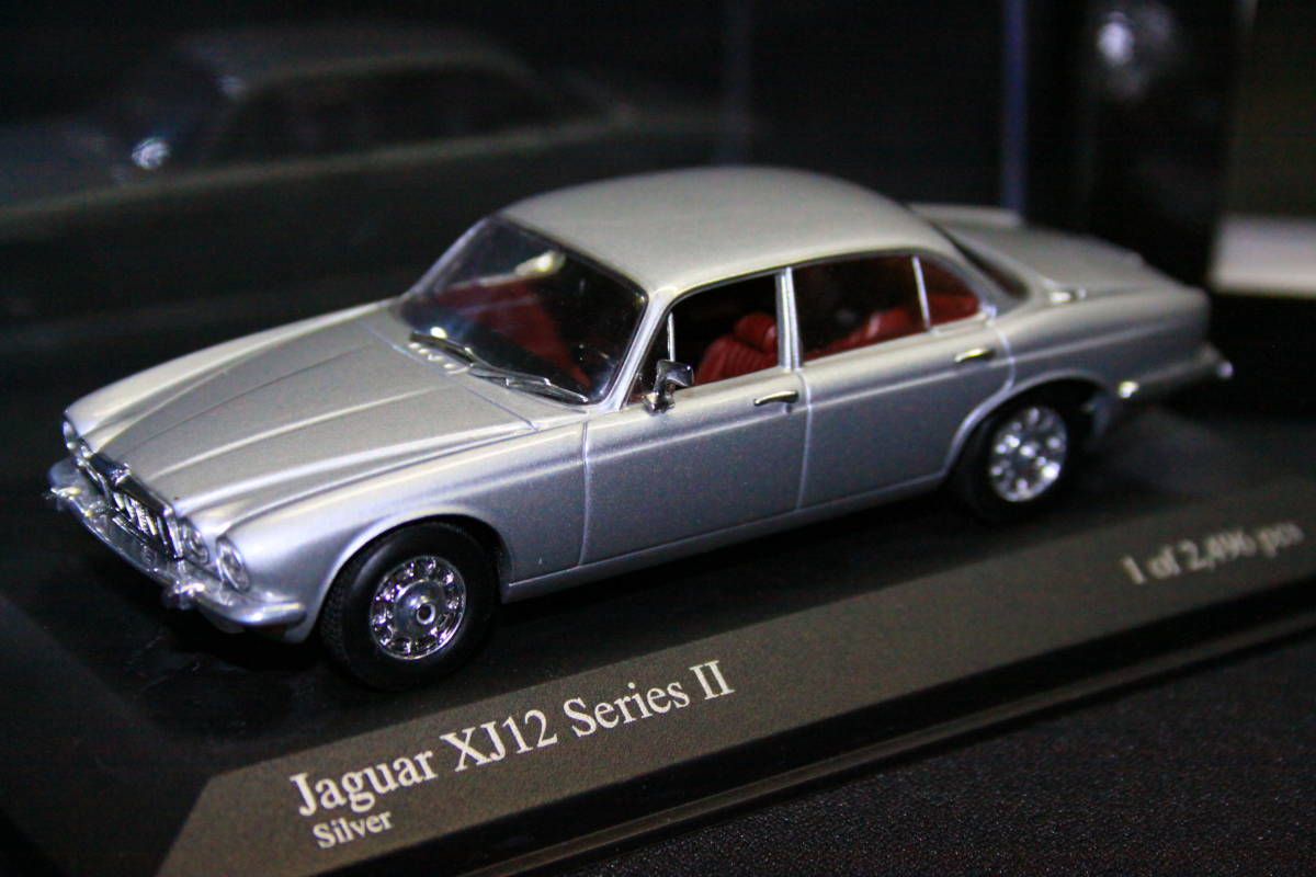 【未使用!】Ж PMA ミニチャンプス 1/43 ジャガー XJ シリーズ2 1975y シルバー JAGUAR XJ Series II Silver Minichamps 箱不明 Ж Daimler