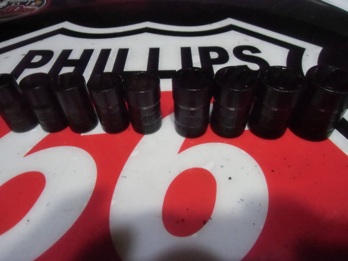 MAC TOOLs マックツール スクリューソケット 9PC 10mmから19mm ロック式ホイールナット